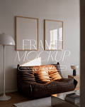 Vertical Poster Frame Mockup Duo