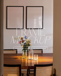 Vertical Poster Frame Mockup Duo