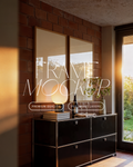 Vertical Poster Frame Mockup Duo
