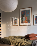 Vertical Poster Frame Mockup Trio
