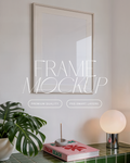 Vertical Poster Frame Mockup