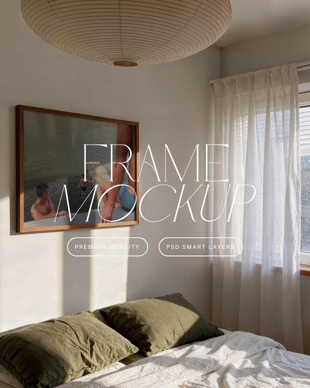 Horizontal Poster Frame Mockup