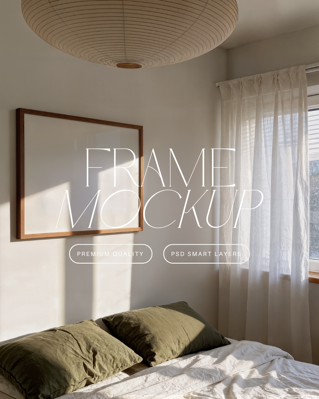 Horizontal Poster Frame Mockup