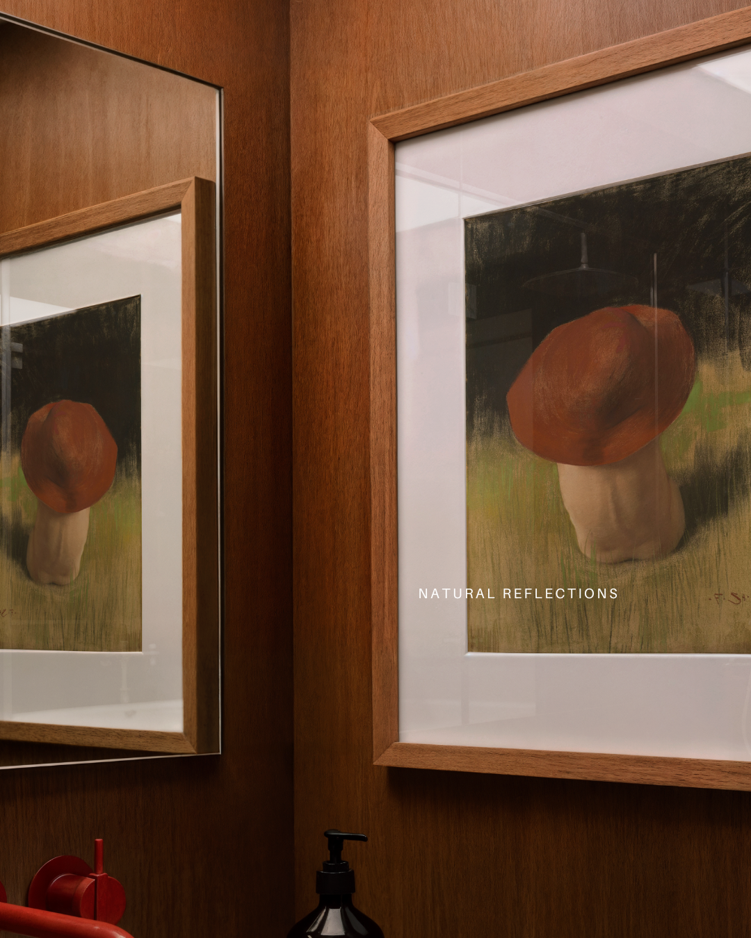 Vertical Poster Frame Mockup