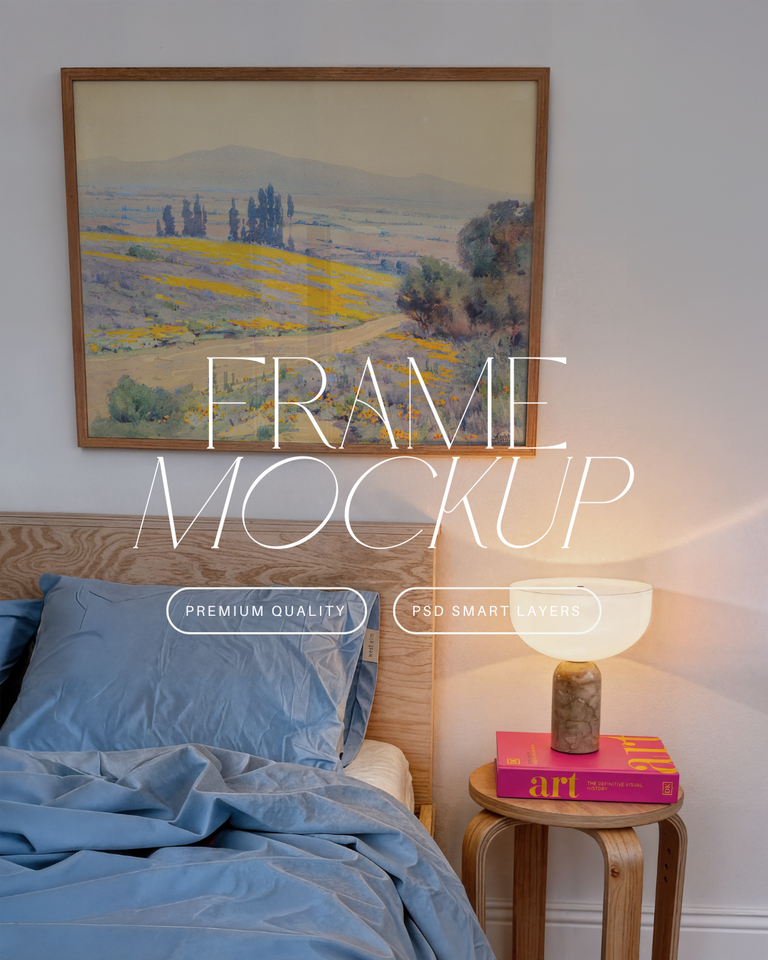 Horizontal Poster Frame Mockup